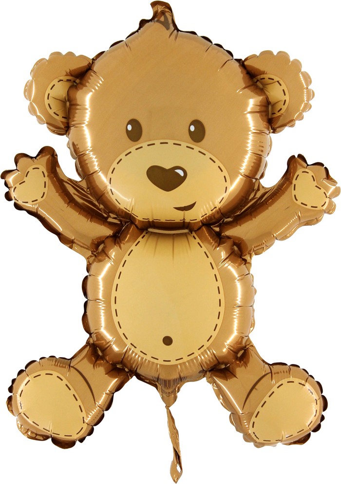 01  minishape  Bear cute

Size 14" / 28x32 cm