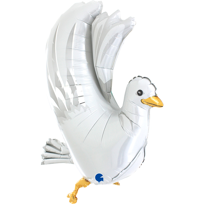 30" shape 3D "Dove 

Size/ 65x74x26 cm