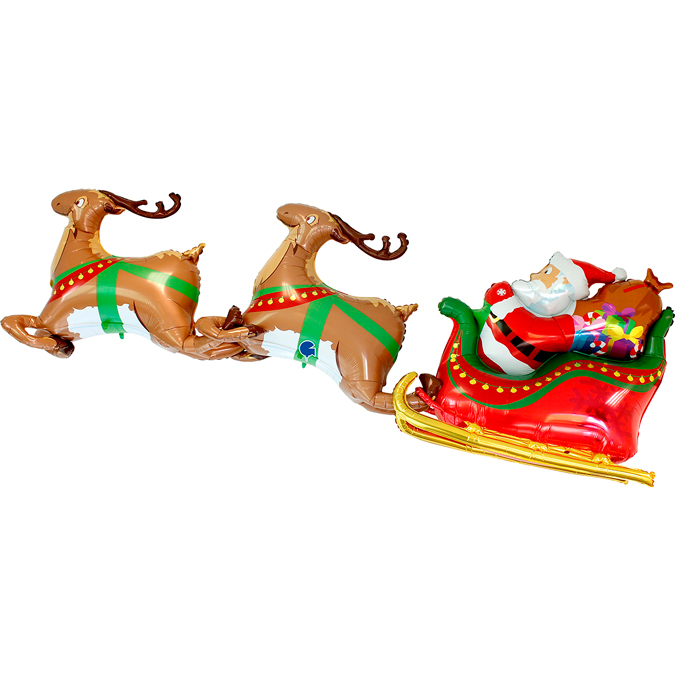 12 shape Santa Sleigh 3D

Size
39" / 86x71x35 cm