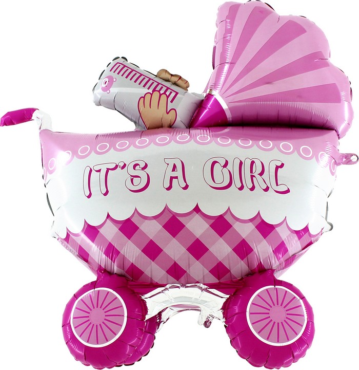 33" shape 3D Its a Girl Buggy
Size / 81x78x32 cm
Gas Capacity
0,070 m3