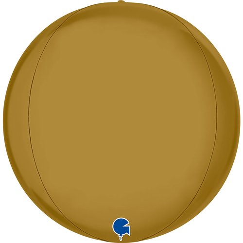 Globe 11" Satin Gold 4D - Single Pack
11 inch / 29x29x29 cm