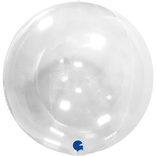 Globe 15" Transparent 4D - Single Pack 15 inch / 38x38x38 cm