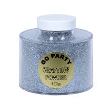 CRAFTING POWDER  HOLOGRAPHIC SILVER