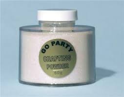 CRAFTING POWDER  MIXED WHITE IRIDESCENT