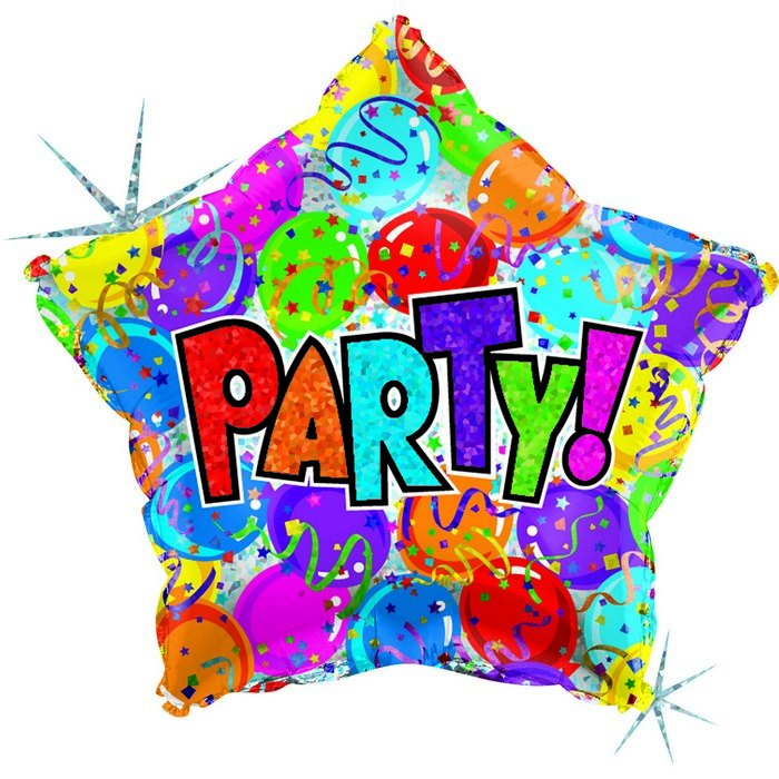 18" star Birthday Party