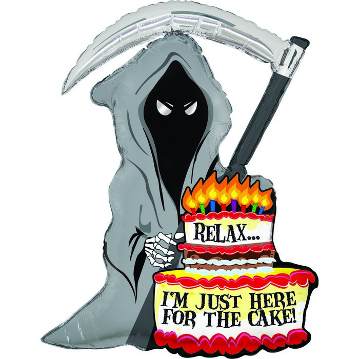 35" Grim Reaper- happy b.day