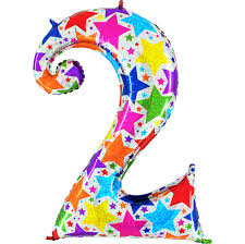 Number Designer 2 Holographic 40" Single Pack