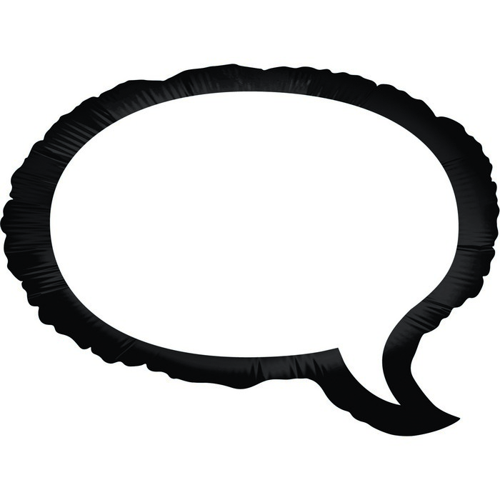 17  shape Speech Bubble

Size 24" / 52x57 cm
