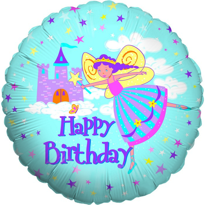 18"  c Fairy Princess Birthday18"