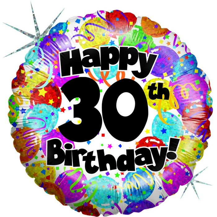 18" z Party Birthday 30