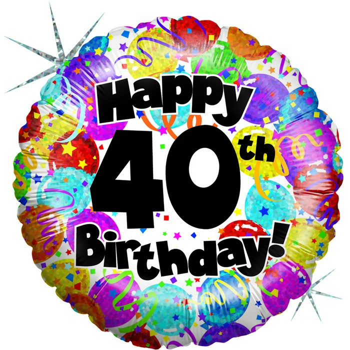 18" z Party Birthday 40