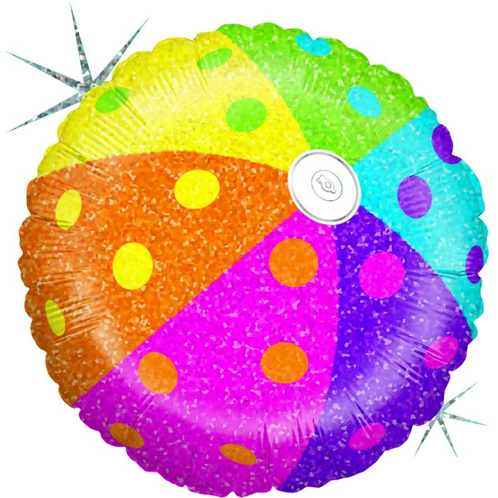 06 shape sea Tropical Beach Ball

Size 18"