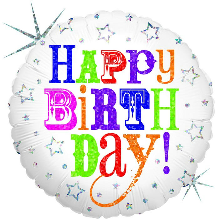 18" Birthday Greetings