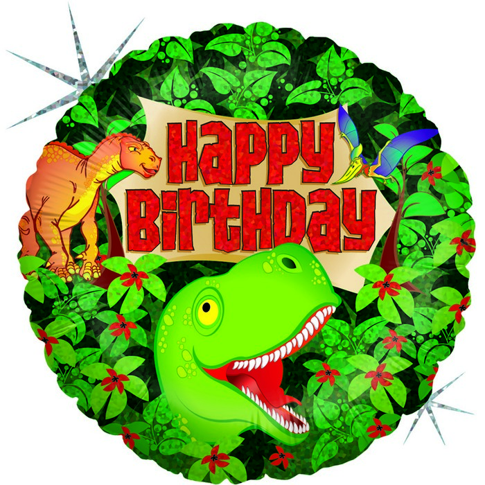 18"  b   Dinosaur Birthday