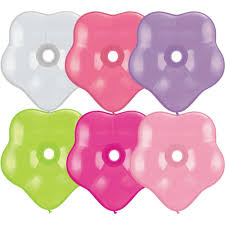 6" FLOWER ASSORTMENT GEO BLOSSOM (100CT)