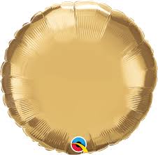 18" GOLD CHROME ROUND FLAT Q - FINO A ESAURIMENTO SCORTE - POI IMBUSTATO