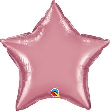 CHROME  MAUVE STAR 20'' - FINO A ESAURIMENTO SCORTE - POI IMBUSTATO