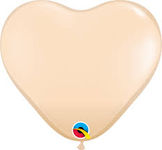 6" HRT BLUSH 100CT QUALATEX PLAIN LATEX