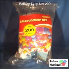 BALLOON DROP NET RETE (contiene 80pz 11")