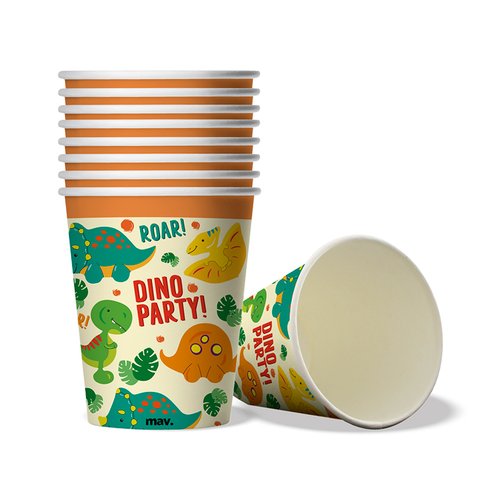 Dino Party Cups ml 250
(Pz 8)