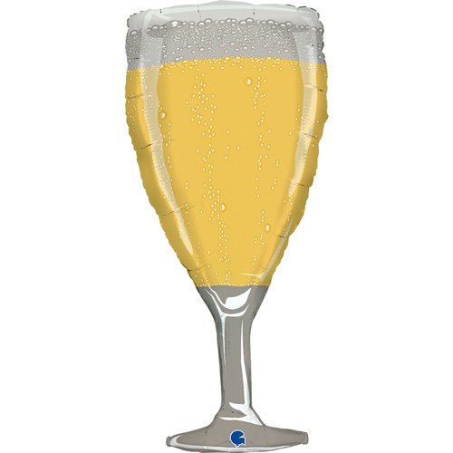 08 shape food d Champagne Glass - 
size 31 inch / 36x80 cm
