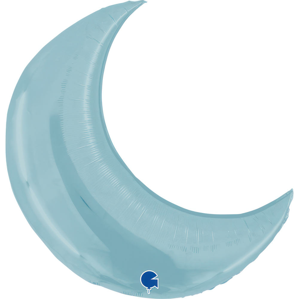 15 shape Moon Pastel Blue 
Size 37" / 83x94 cm