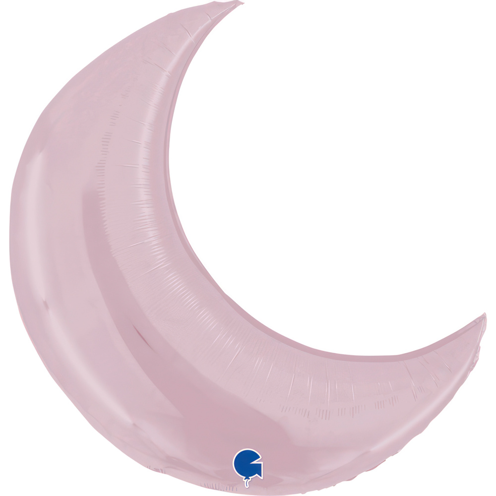 15 shape Moon Pastel Pink - 
Size 37" / 83x94 cm