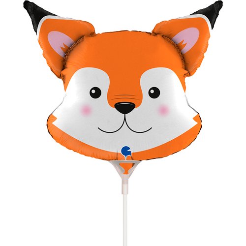 01 minishape head Fox
Size 14" / 28x24 cm