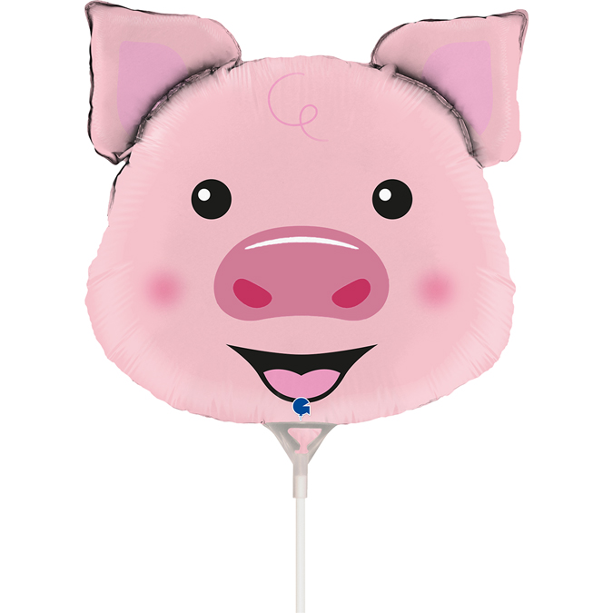 01 minishape head Pig
Size 14" / 22x22 cm
Gas Capacity
Inflate only with air