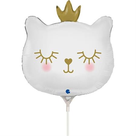 02 shape CAT PRINCESS WHITE MINI 

Size14" / 24x25 cm