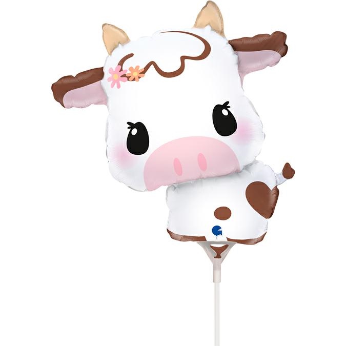 01  minishape Cow cute
Size 14" / 27x26 cm