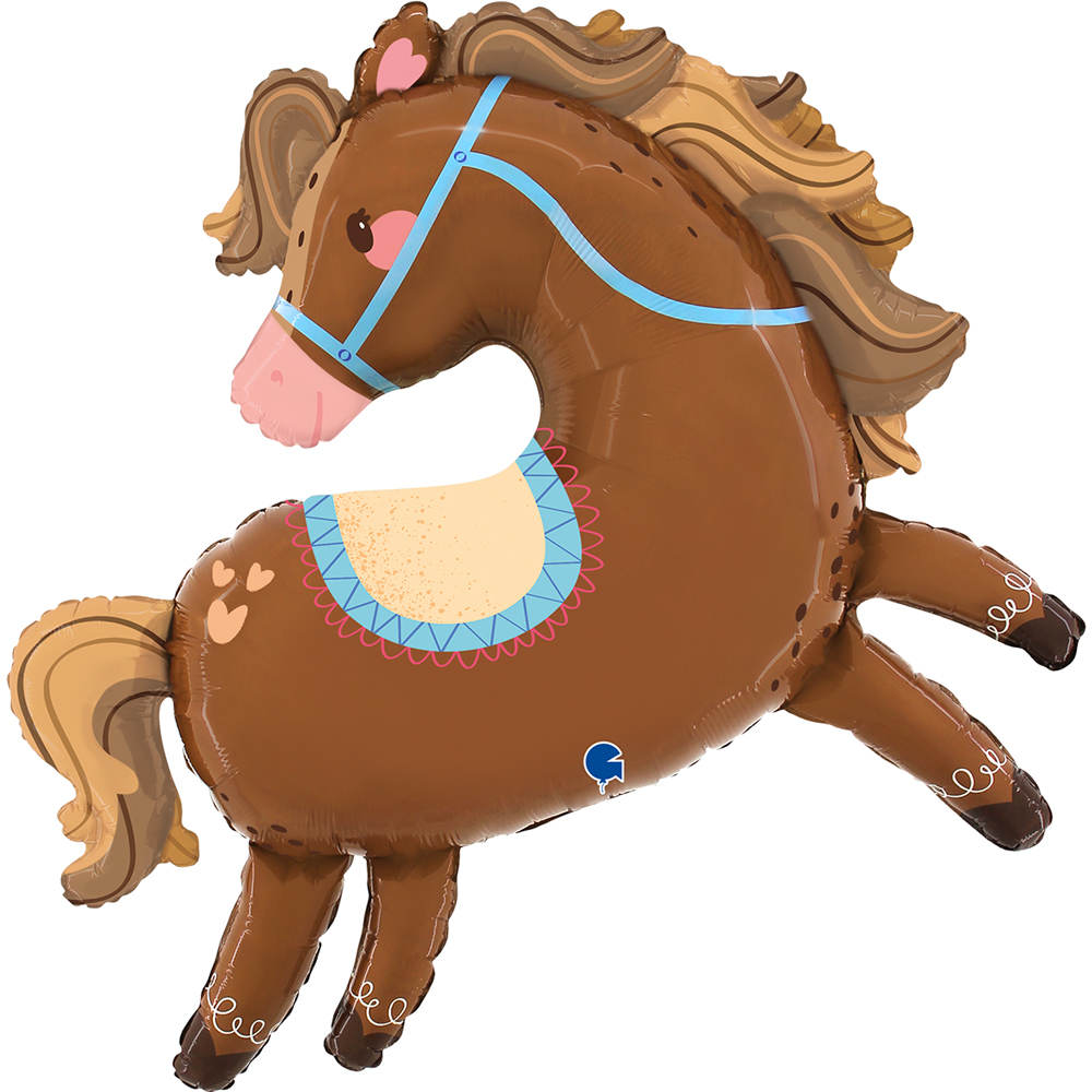 05 shape  animal Horse Lovely  (NEW)

Size
37" / 85x88 cm