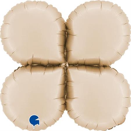 BASE DROP MEDIUM 19" SATIN CREAM