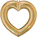 Linky Heart Glitter Gold 41"

Size
41" / 85x84 cm