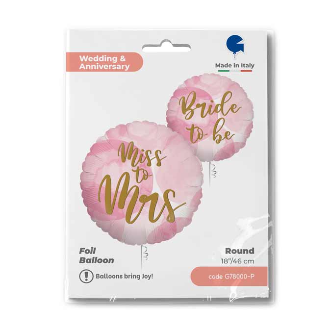 18"  Bride to Be  Futura sposa - 
Size / 35x35 cm