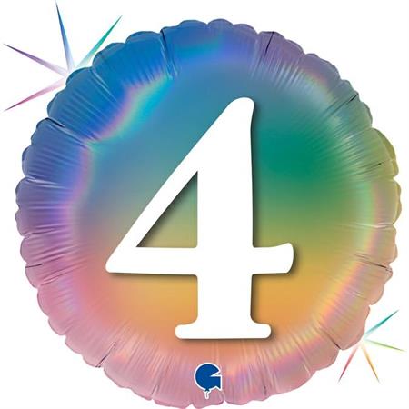 18" z Happy 4 Colourful Rainbow