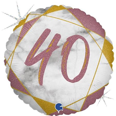 Marble Mate 40 Rose Gold - Single Pack 18"