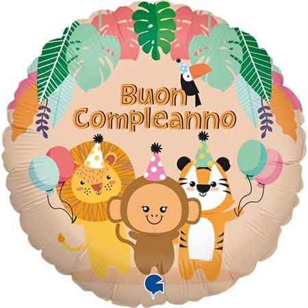 Compleanno Giungla Single Pack 18"