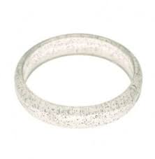 13g CLEAR PLASTIC BANGLE WEIGHT 10ct - 1 SACCHETTO 10