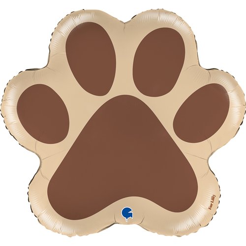 05 shape animal  Dog Paw 

size 24" / 60x56 cm