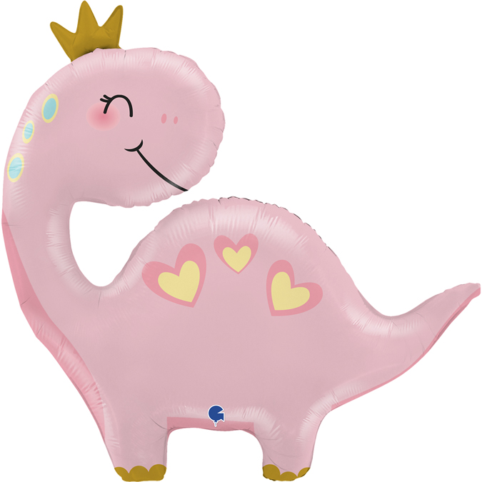 10 shape  dinosaur cute Pink Dino 
Size 28" / 59x69 cm