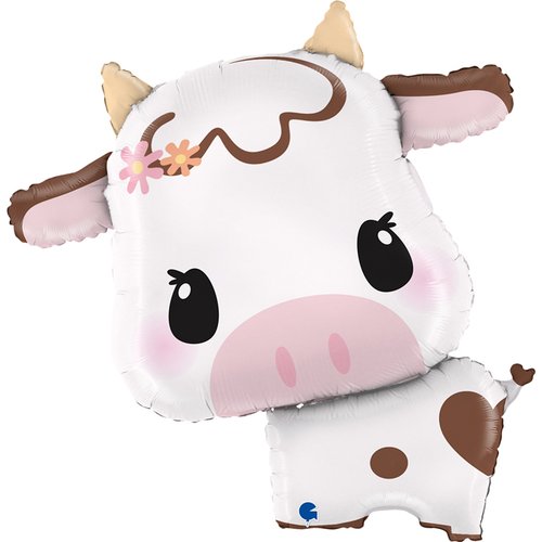 05 shape animal  Cow cute  

Size 25" / 57x59 cm