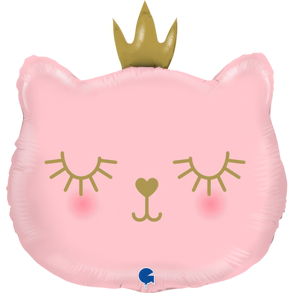 02 shape CAT PRINCESS PINK

size 21 inch / 49x52 cm