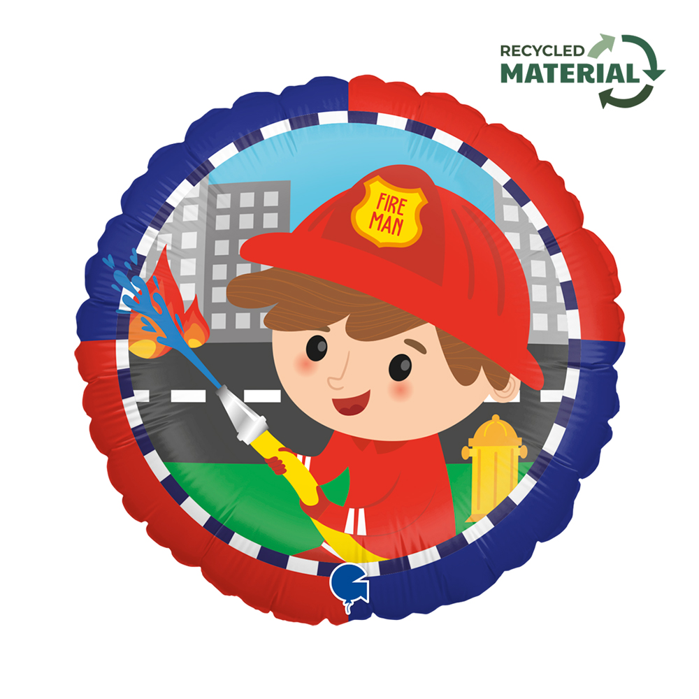 54  shape  Cool Fireman 18"

size
18" / 35x35 cm