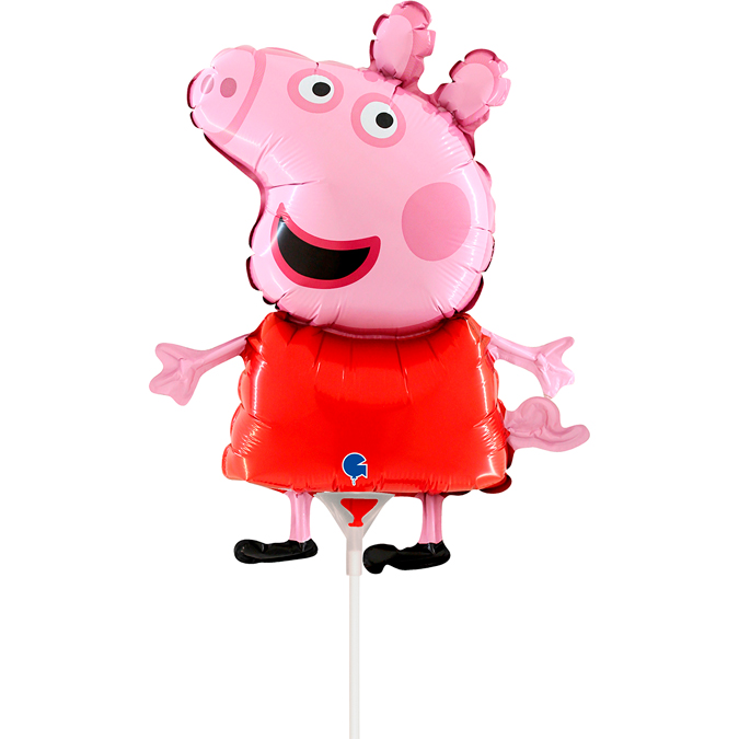 PEPA PIG  MINI SHAPE

size
14" / 23x30 cm