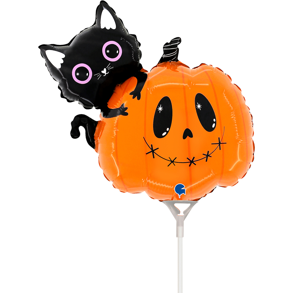 01 Cat & The Pumpkin minishape NOVITA'

Size
14" / 26x27 cm