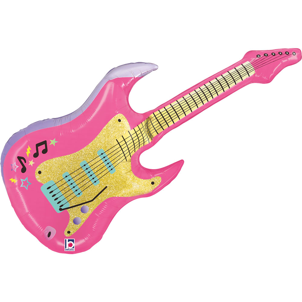 Pink Electric Guitar

Size
39" / 97x52 cm