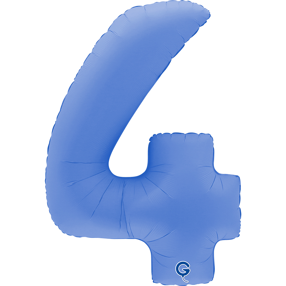 Number 4 Matte Soft Lotus Blue 40" Single Pack