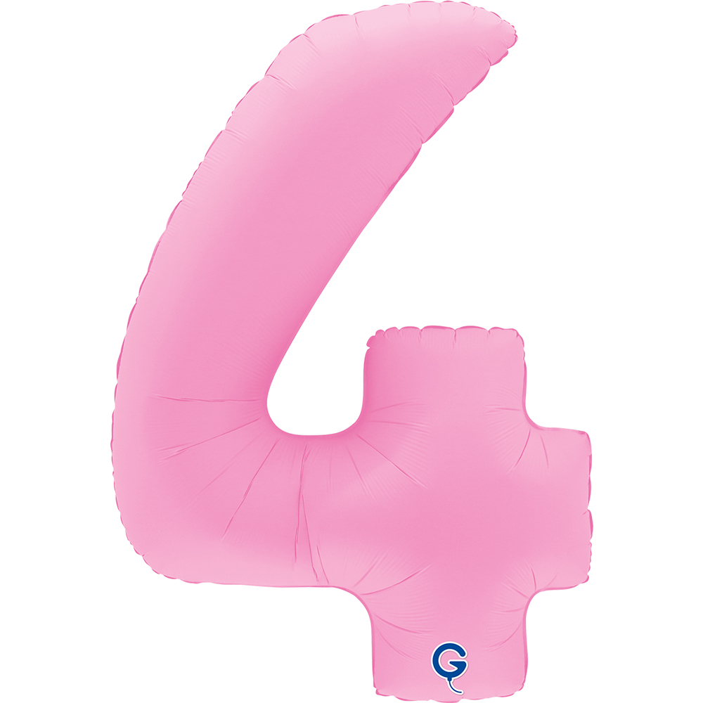 Number 4 Matte Soft Sakura Pink 40" Single Pack